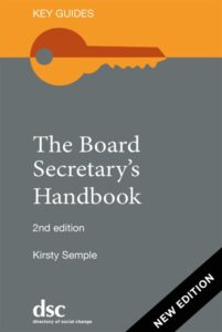 The Board Secretary's Handbook 2 Edition book cover