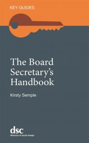 Board Secretary Handbook cover